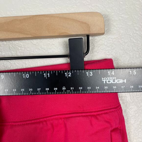 Psycho Bunny Hindes Sweat Shorts Pink Size XXS Drawstring Waist Athleisure - Picture 12 of 13
